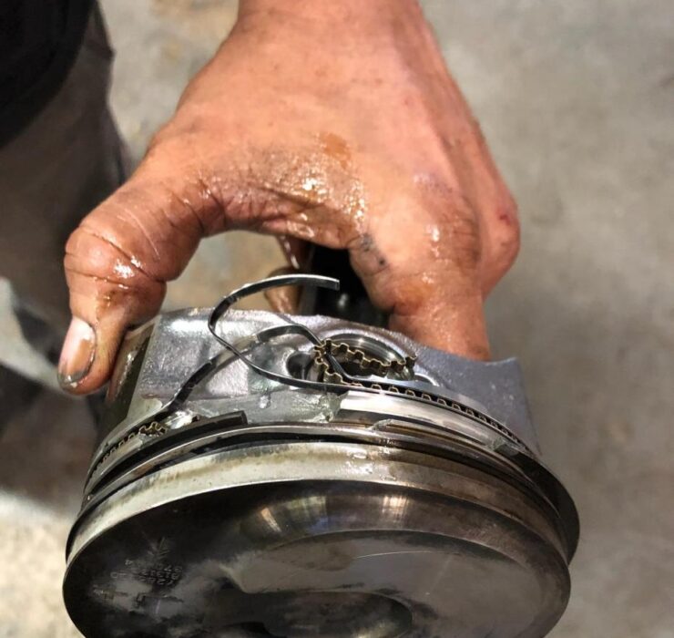 broken piston