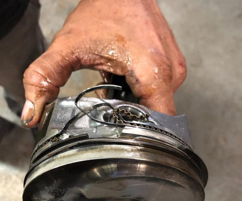 broken piston